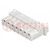 Plug; wire-board; female; Mini-SPOX; 2.5mm; PIN: 7; w/o contacts