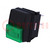 Switch: push-button; Pos: 2; DPST; 10A/250VAC; OFF-ON; green