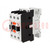 Contactor: 3-pole; NO x3; 230VAC; 26A; for DIN rail mounting; BF