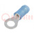 Tip: ring; M5; Ø: 5.26mm; 1.25÷2mm2; crimped; for cable; insulated