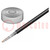 Wire: microphone cable; 2x0.35mm2; black; OFC; -15÷70°C; PVC