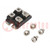 Module: diode; double independent; 100V; If: 40Ax2; ISOTOP; screw