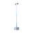 Anwendungsbeispiel: LED Strahler angebracht am Lampenmast (Lampemnast, Stahltraverse und Betonfuß separat erhältlich)