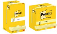 Post-it Z-Notes Haftnotizen, 127 x 76 mm, gelb (9000850)