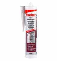 Fischer Sanitärsilicon DSSA 310 ml silbergrau