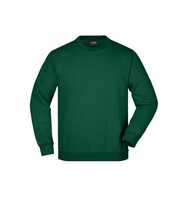 James & Nicholson Klassisches Komfort Rundhals-Sweatshirt Kinder JN040K Gr. 128 dark-green