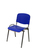 Pack 4 sillas Golosalvo madera estratificado azul estructura color aluminio