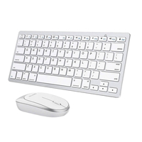 MOUSE AND KEYBOARD COMBO OMOTON KB066 30 (SILVER) KB066 SILVER