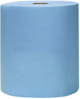 Produktabbildung - ELOS Putzpapier blue Laminated, ca. 38,0 x 36,0 cm, 3-lagig, 500 Blatt, 2 Rollen/VE