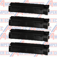 4 Ampertec Toner ersetzt HP C7115X 15X schwarz