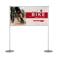 Bannerständer / Messeaufsteller / Banner-Display „Snap-Como“ | 1.200 mm (DIN A00 hoog / DIN A0 dwars)