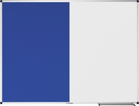 Legamaster UNITE combiboard blue felt-whiteboard 90x120cm