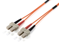 Equip 253331 Glasvezel kabel 1 m SC OS2 Geel