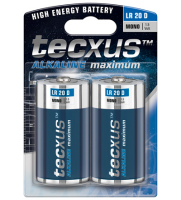 Tecxus LR20 2-BL Einwegbatterie D Alkali