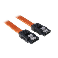 BitFenix SATA 6Gb/s, 0.3m SATA-kabel 0,3 m Oranje