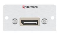 Kindermann 7444000583 Steckdose DisplayPort Aluminium