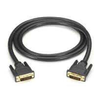 Black Box DVI-I-DL-005M kabel DVI 5 m Czarny