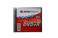 AgfaPhoto DVD+R 4.7GB 16x, Slim Case Pack, 10 pcs 4,7 GB