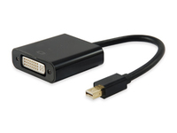 Equip 133433 video kabel adapter Mini DisplayPort DVI-I Zwart