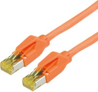Draka Comteq Cat.6a 1m Netzwerkkabel Orange Cat6a S/FTP (S-STP)