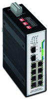 Wago 852-103 hálózati kapcsoló Gigabit Ethernet (10/100/1000) Fekete