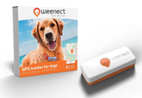 Weenect XS PET GPS-Tracker Schwarz