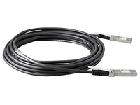 Aruba 10G SFP+ / SFP+ 1m InfiniBand/fibre optic cable SFP+ Zwart