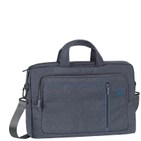 Rivacase 7530 grey Laptop Canvas bag 15.6 / 6 39.6 cm (15.6") Briefcase Taupe