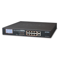 Planet GSD-1002VHP netwerk-switch Unmanaged Gigabit Ethernet (10/100/1000) Zwart 1U Power over Ethernet (PoE)