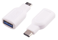 Microconnect USB3.1CAAFW cable gender changer USB C USB A White