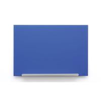 Nobo Diamond Glasbord (677x381) blauw, magnetisch