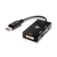 V7 DisplayPort-Adapter (m) auf VGA, HDMI oder DVI (w)
