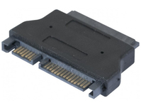 CUC Exertis Connect 146310 tussenstuk voor kabels Micro SATA (SSD) SATA Zwart