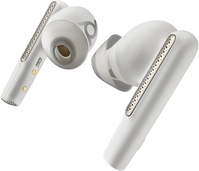 POLY Słuchawki douszne Voyager Free 60 UC w kolorze białego piasku + adapter USB-C BT700 + podstawowe etui z ładowarką