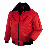 BIG Arbeitsschutz teXXor Jacke Schwarz, Rot