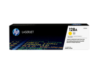HP 128A oryginalny wkład z żółtym tonerem LaserJet