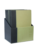Securit MC-BOX-TRA4-GR A4 Metaal, PU leer Groen 20 stuk(s)