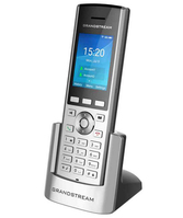 Grandstream Networks WP820 telefon VoIP Czarny, Srebrny 2 linii LCD Wi-Fi