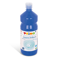 Primo 204BR1000500 colore a tempera 1000 ml Bottiglia Blu