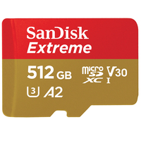 SanDisk Extreme 512 GB MicroSDXC UHS-I Klasse 10