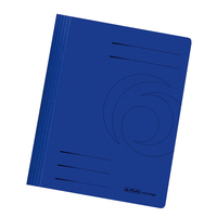 Herlitz 11036969 fichier Carton Bleu A4