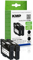 KMP E158D ink cartridge 2 pc(s) Black