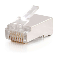 C2G 88126 wire connector RJ-45 White
