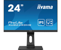 iiyama ProLite XUB2493HS-B4 monitor komputerowy 61 cm (24") 1920 x 1080 px Full HD LED Czarny
