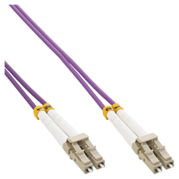 InLine Fiber Optical Duplex Cable LC/LC 50/125µm OM4 3m