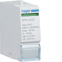 Hager SPN040D coupe-circuits 1 1 module(s)