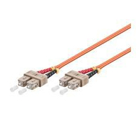Microconnect FIB222001-2 InfiniBand/fibre optic cable 1 m SC OM2 Orange