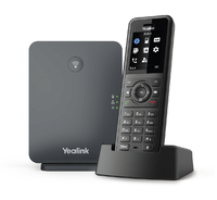 Yealink W77P telefon VoIP Czarny TFT