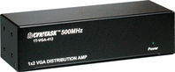 TV One 1T-VGA-412 video line amplifier 500 MHz Black