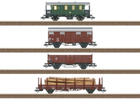 Trix Modelleisenbahn Güterwagen-Set Nebenbahn